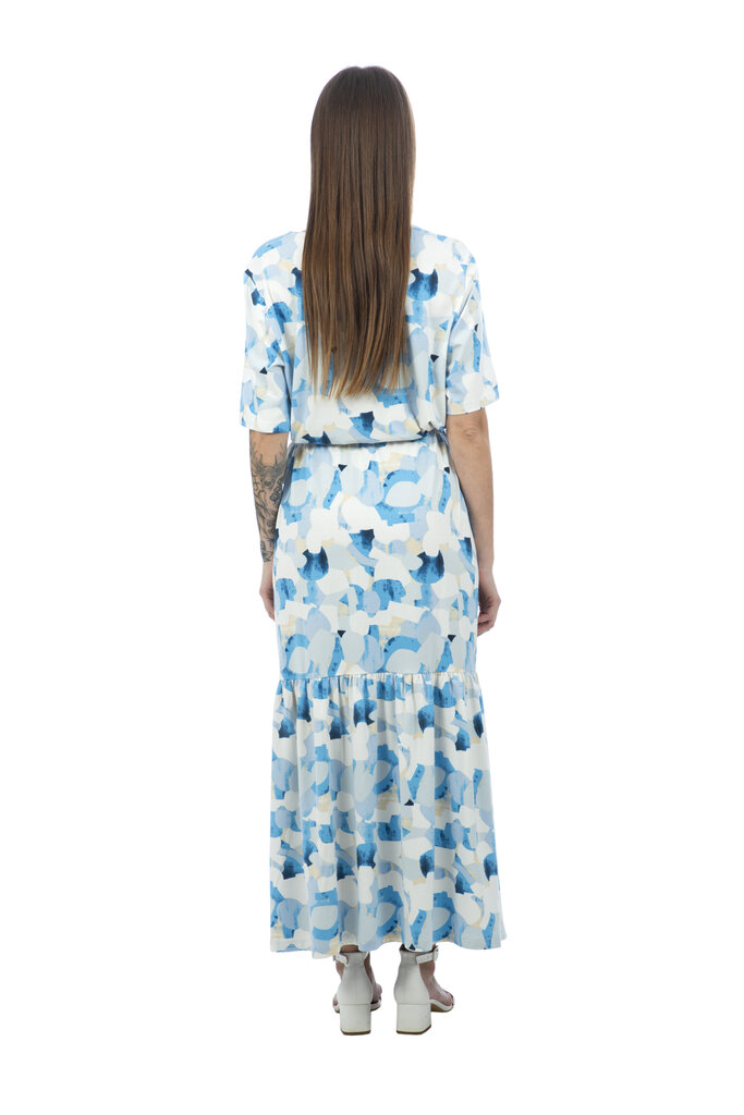 Tom Tailor sieviešu kleita, zils raibs cena un informācija | Kleitas | 220.lv