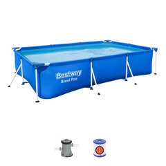 Бассейн Bestway Steel Pro, 300x201x66 цена и информация | Бассейны | 220.lv