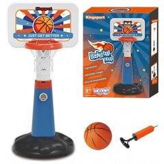 Basketbola komplekts ar bumbu un pumpi Woopie цена и информация | Баскетбольные стойки | 220.lv