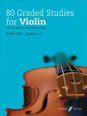 80 Graded Studies for Violin Book 1, Book 1 цена и информация | Книги об искусстве | 220.lv