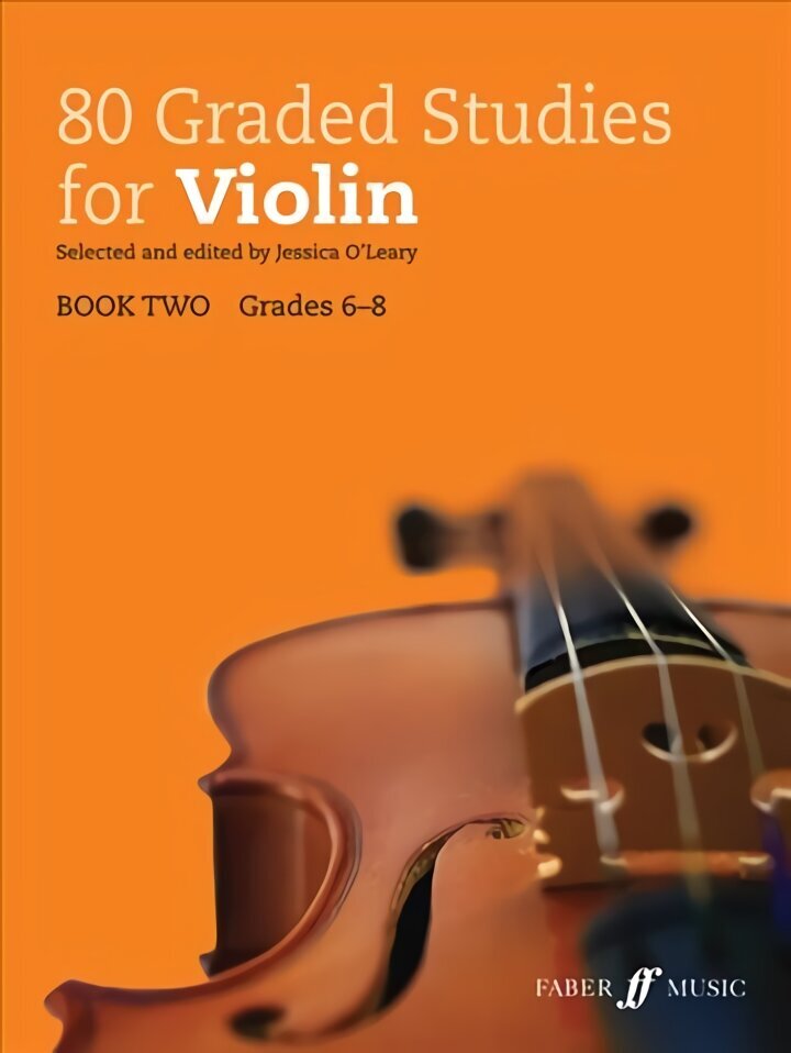 80 Graded Studies for Violin, Book 2 цена и информация | Mākslas grāmatas | 220.lv