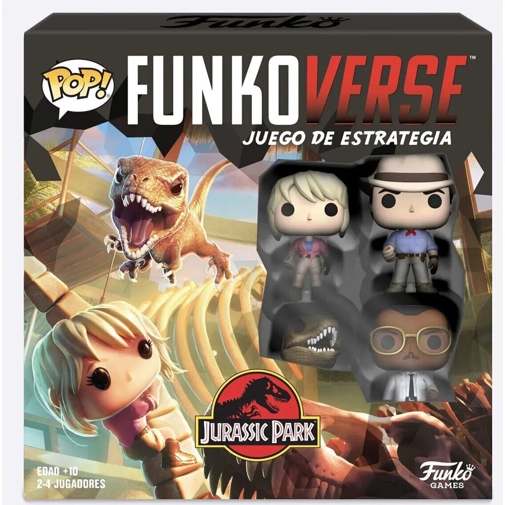 Spāņu galda spēle POP Funkoverse Jurassic Park, 4 gab. cena un informācija | Galda spēles | 220.lv