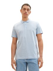 Мужская рубашка поло Tom Tailor, голубой цвет цена и информация | Мужские футболки | 220.lv