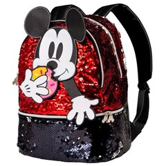 Disney Микки Donut рюкзак с пайетками, 32 см цена и информация | Школьные рюкзаки, спортивные сумки | 220.lv