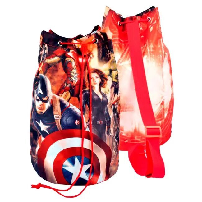 Marvel Avengers Tube mugursoma 38 cm cena un informācija | Sporta somas un mugursomas | 220.lv