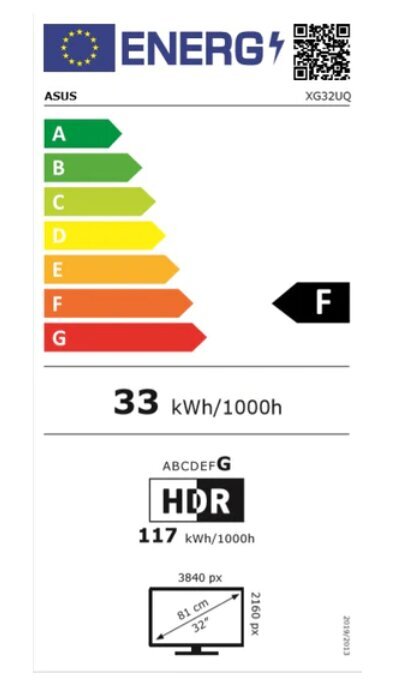 Asus ROG Strix XG32UQ cena un informācija | Monitori | 220.lv