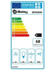 Balay 3BT263MX 60 360 цена и информация | Вытяжки на кухню | 220.lv
