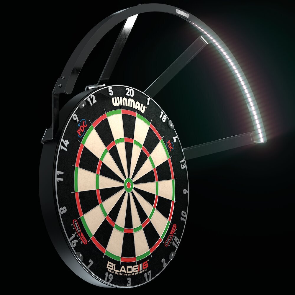 Mērķa apgaismojums Winmau Polaris 120° цена и информация | Šautriņmešana, dārts | 220.lv