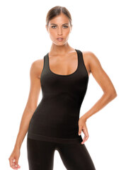Спортивная женская кофта с бюстгальтером внутри Intimidea 212115, черная цена и информация | Спортивная одежда для женщин | 220.lv