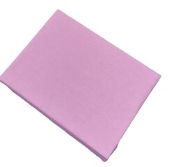 Водостойкая трикотаж Jersey простыня на резинке, розовая 70x140 см цена и информация | Простыни | 220.lv