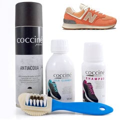 Комплект для замшевых кроссовок любого цвета Coccine® цена и информация | Для ухода за обувью и одеждой | 220.lv