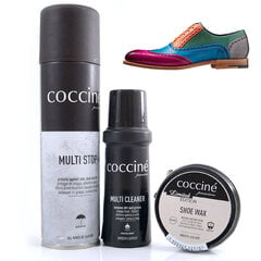 Apavu kopšanas komplekts īstajai ādai (apavu krāsa jebkura) Coccine® cena un informācija | Līdzekļi apģērbu un apavu kopšanai | 220.lv