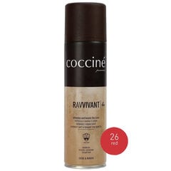 Aerosols zamšādas apavu kopšanai (sarkans) Coccine®, 250 ml цена и информация | Для ухода за обувью и одеждой | 220.lv