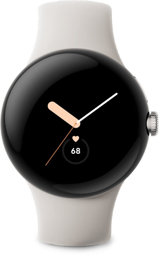 Google Pixel Watch Polished Silver/Chalk cena un informācija | Viedpulksteņi (smartwatch) | 220.lv