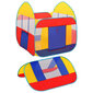 vidaXL rotaļu telts ar 550 bumbiņām, 123x120x126 cm цена и информация | Bērnu rotaļu laukumi, mājiņas | 220.lv