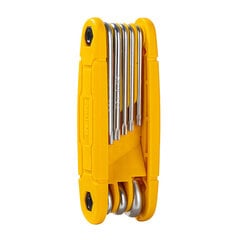 Набор складных ключей Deli Tools Torx, 8 шт цена и информация | Механические инструменты | 220.lv
