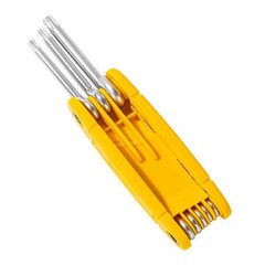 Набор складных ключей Deli Tools Torx, 8 шт цена и информация | Механические инструменты | 220.lv