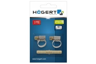 Hogert pneimo savienotāji 7.2mm / 8-12mm - HT4R820 cena un informācija | Skrūvgrieži, urbjmašīnas | 220.lv