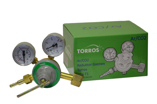 Argona/CO2 EU reduktors TORROS MIX-T1 vītne 21.8 cena un informācija | Metināšanas iekārtas, lodāmuri | 220.lv