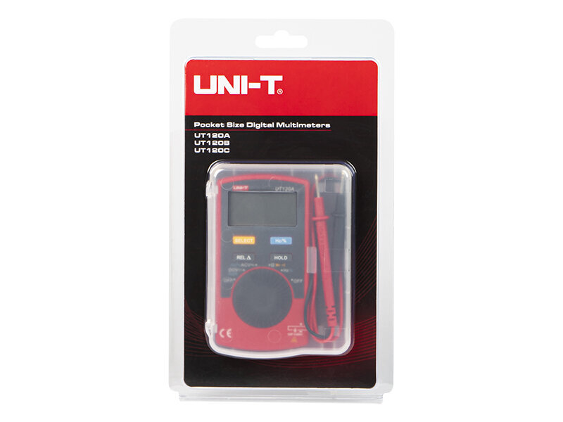 Multimetras UT120A UNI-T цена и информация | Rokas instrumenti | 220.lv