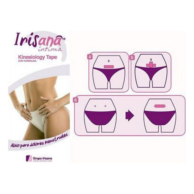 Irisana Kinesiology intīmā lenta menstruāciju sāpēm cena un informācija | Tamponi, higiēniskās paketes, ieliktnīši | 220.lv