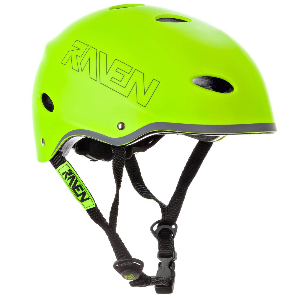 Ķivere Raven Lime, M, 56-58 cm cena un informācija | Ķiveres | 220.lv