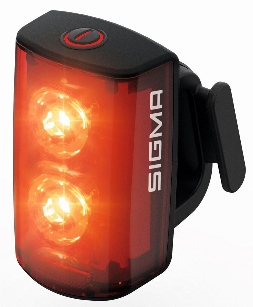 Aizmugurējais lukturis Sigma Buster 80 USB cena un informācija | Velo lukturi un atstarotāji | 220.lv