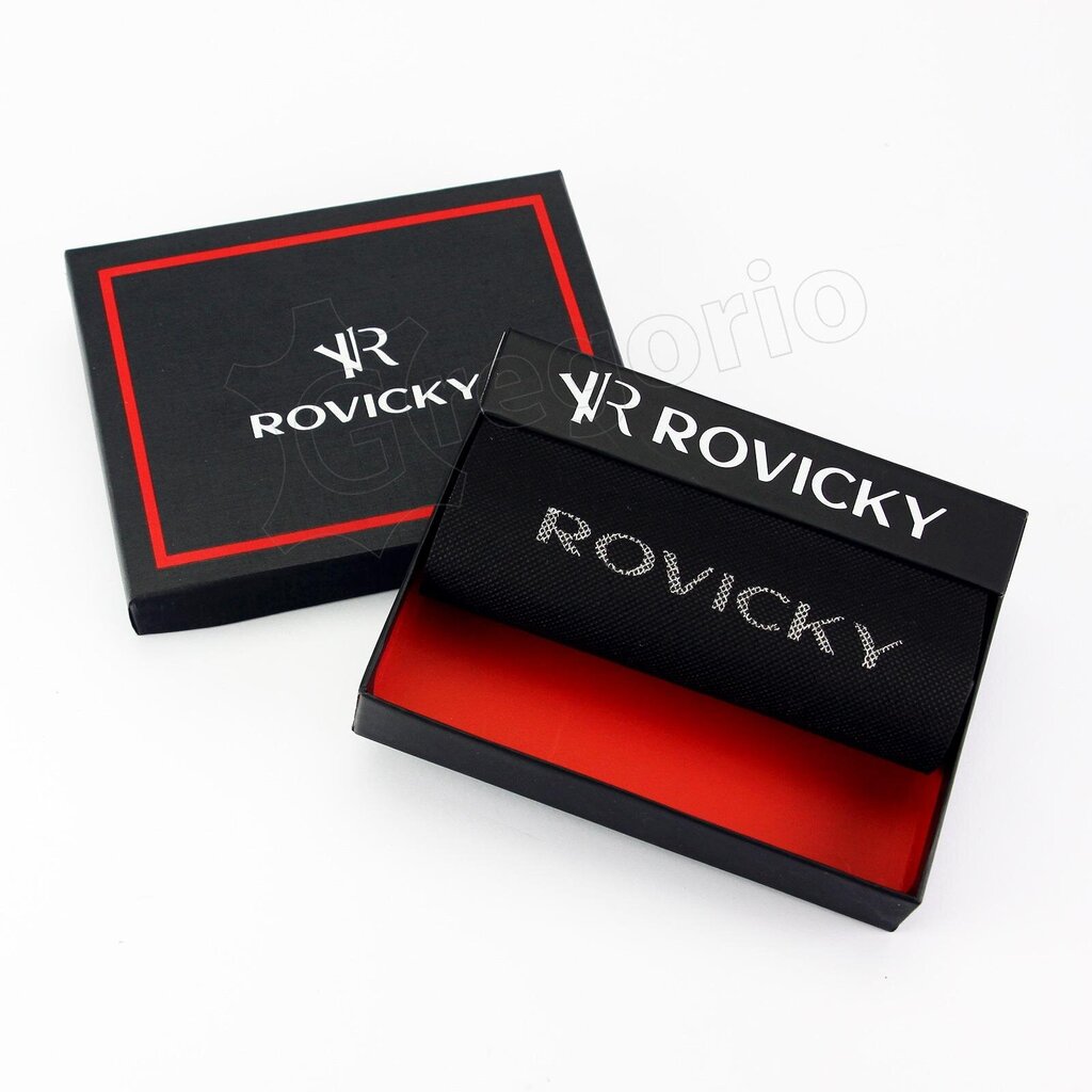 Maks vīriešiem Rovicky N01L-RVTP RFID cena un informācija | Vīriešu maki, karšu maki | 220.lv