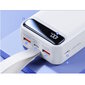 Remax RPP-522 30000mAh Uzlādes akumulātors 2x USB 20W + 22.5W PD USB-C QC Ātra uzlāde LCD Zila цена и информация | Lādētāji-akumulatori (Power bank) | 220.lv