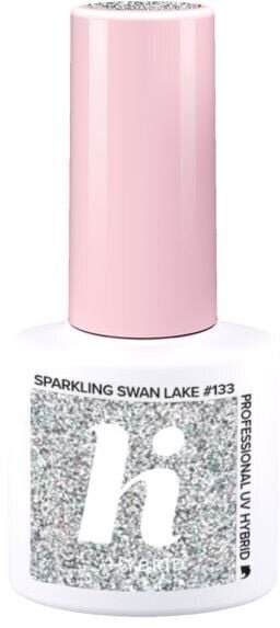 Hibrīda nagu laka Hi Hybrid 133 Sparkling Swan Lake, 5 ml cena un informācija | Nagu lakas, stiprinātāji | 220.lv