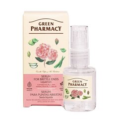 Сыворотка для ломких кончиков волос Green Pharmacy Herbal Care Serum For Brittle Ends, 30 мл цена и информация | Средства для укрепления волос | 220.lv