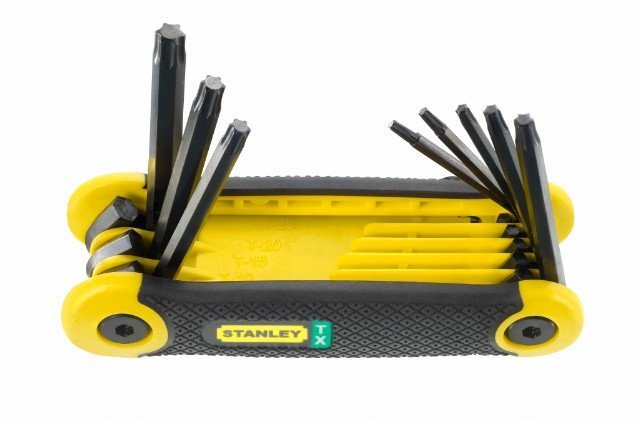 TORX LOKĀMO ATSLĒGU KOMPLEKTS ST-2-69-266 STANLEY cena un informācija | Rokas instrumenti | 220.lv