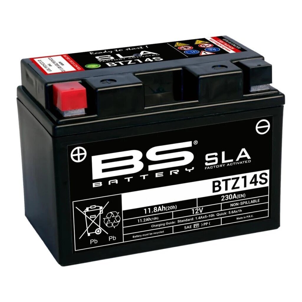 Akumulators BS-Battery BTZ14S 11.8Ah 230A 12V цена и информация | Akumulatori | 220.lv