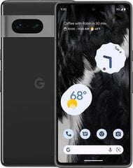 Google Pixel 7 5G Dual SIM 8/256GB Obsidian Black (GA04528-GB) cena un informācija | Mobilie telefoni | 220.lv