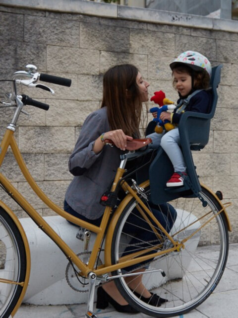 Bērnu velosēdeklītis Polisport Joy 29" (4065) 5321, 9-22 kg, 28-40 mm cena un informācija | Bērnu velosipēdu sēdeklīši | 220.lv