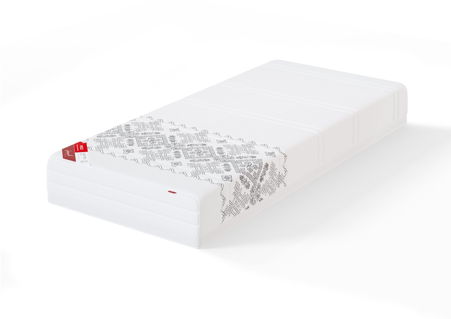Matracis Sleepwell Red Pocket Etno Medium, 120x200 cm cena un informācija | Matrači | 220.lv