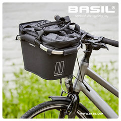 Корзина передняя Basil Classic Carry All KF, 15 л цена и информация | Другие аксессуары для велосипеда | 220.lv