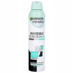 Дезодорант-спрей Garnier Mineral Invisible Black White Colours Fresh Aloe DeoSpray, 250мл цена и информация | Дезодоранты | 220.lv