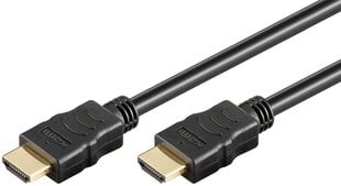 goobay ātrgaitas HDMI kabelis 61163, 10 m цена и информация | Кабели и провода | 220.lv