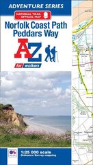 Norfolk Coast Path Adventure Atlas 2nd edition cena un informācija | Ceļojumu apraksti, ceļveži | 220.lv