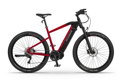 Электровелосипед Ecobike RX 500 21", 17.5 Ач LG, красный цвет цена и информация | Электровелосипеды | 220.lv