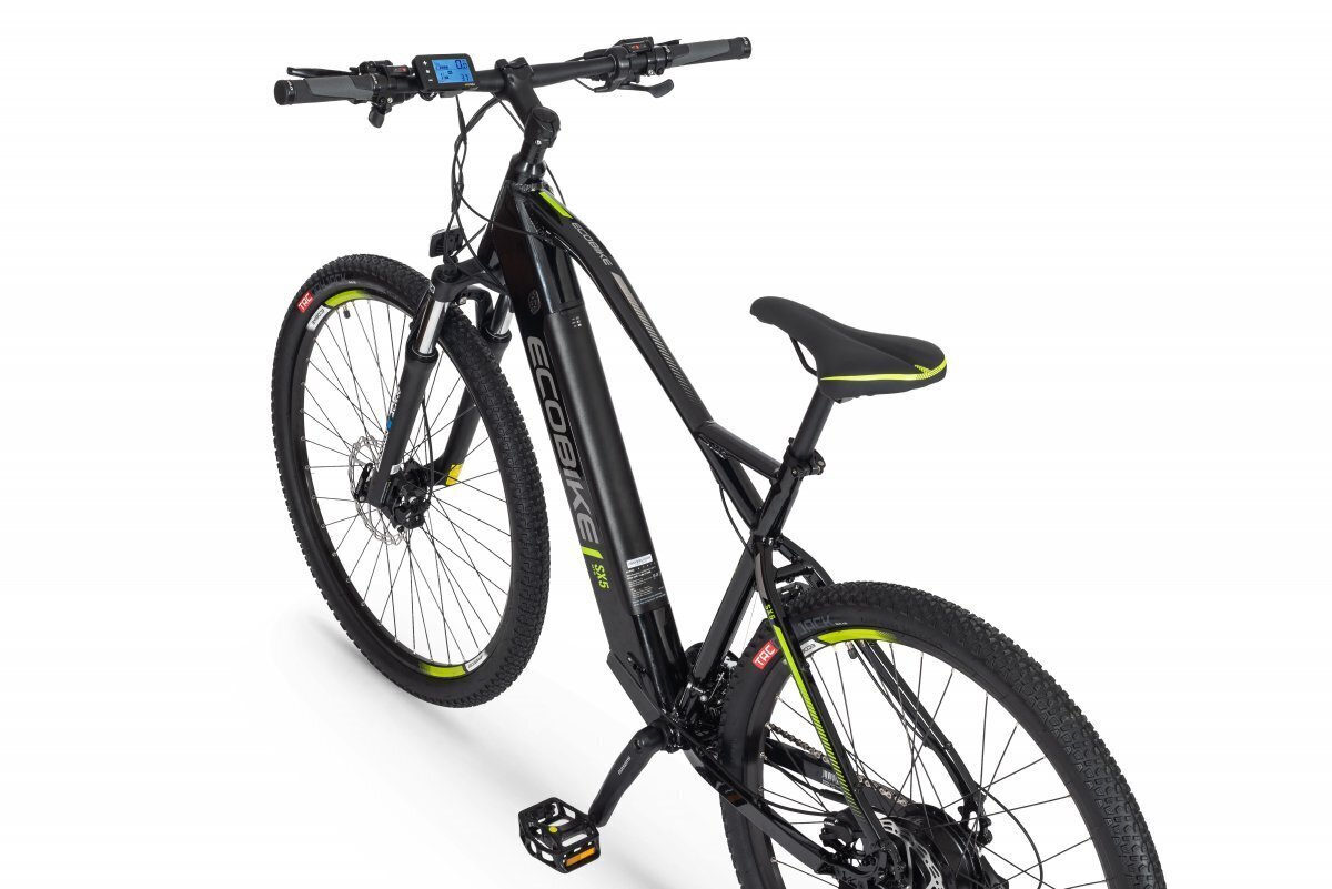 Elektriskais velosipēds Ecobike SX5 13 Ah Greenway, melns cena un informācija | Elektrovelosipēdi | 220.lv