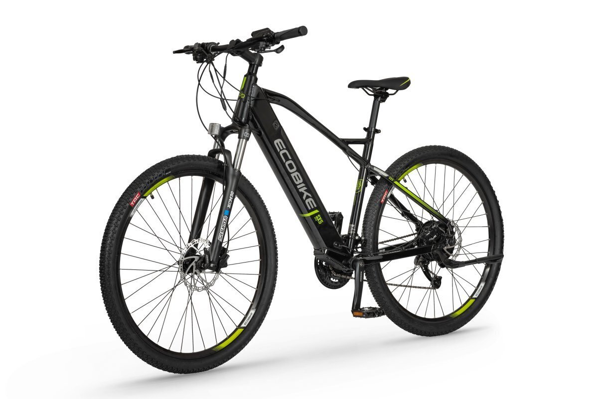 Elektriskais velosipēds Ecobike SX5 13 Ah Greenway, melns cena un informācija | Elektrovelosipēdi | 220.lv