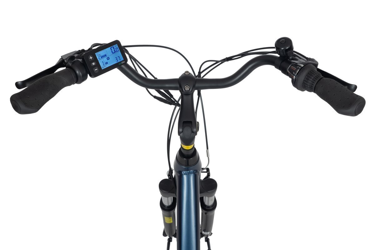 Elektriskais velosipēds Ecobike Traffic 11,6 Ah Greenway, zils цена и информация | Elektrovelosipēdi | 220.lv