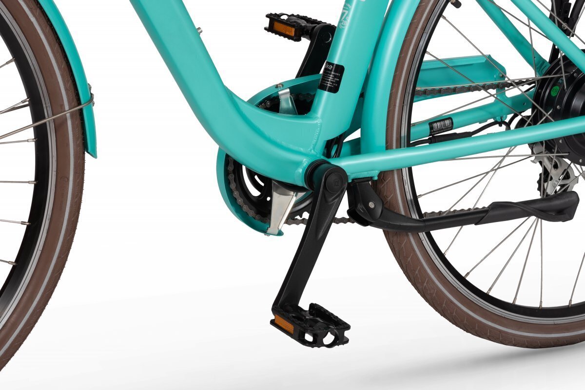 Elektriskais velosipēds Ecobike Traffic 17,5 Ah LG, zils cena un informācija | Elektrovelosipēdi | 220.lv