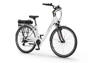 Электрический велосипед Ecobike Traffic 17,5 Ач LG, белый цвет цена и информация | Электровелосипеды | 220.lv