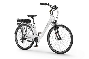 Elektriskais velosipēds Ecobike Traffic 11.6 Ah Greenway, balts цена и информация | Электровелосипеды | 220.lv