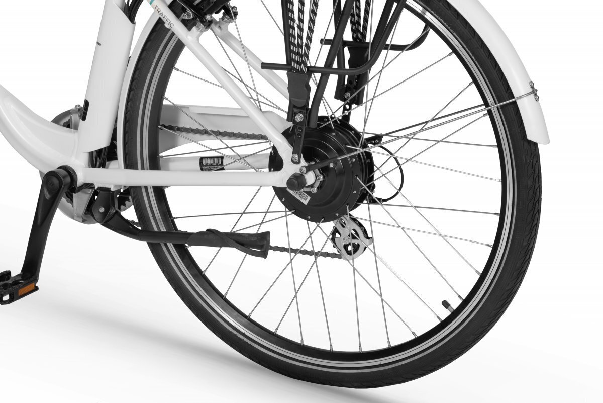 Elektriskais velosipēds Ecobike Traffic 11.6 Ah Greenway, balts cena un informācija | Elektrovelosipēdi | 220.lv