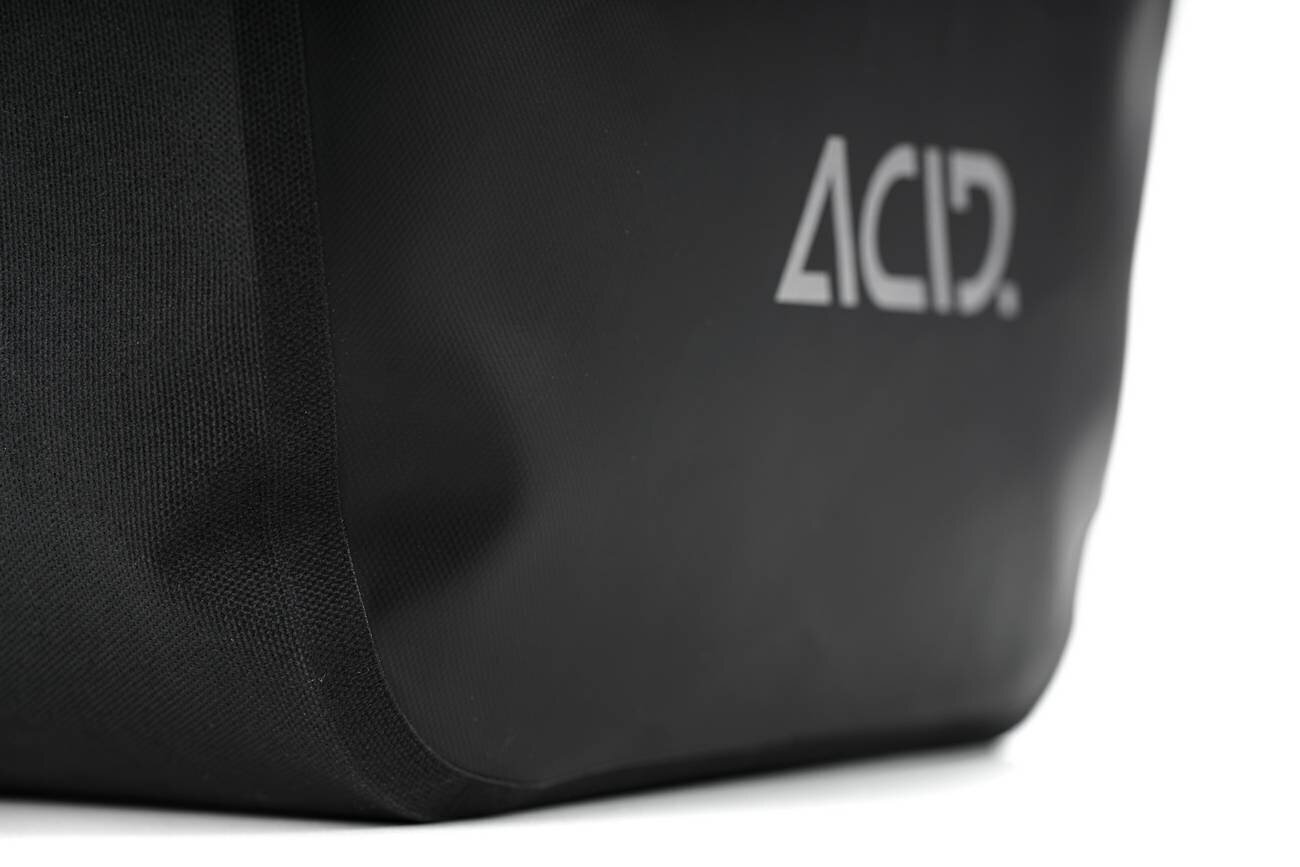 Ceļojumu soma ACID Travlr Pure 15 l. melna cena un informācija | Velo somas, telefona turētāji | 220.lv