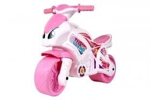 Bērnu līdzsvara motocikls, rozā cena un informācija | Balansa velosipēdi | 220.lv